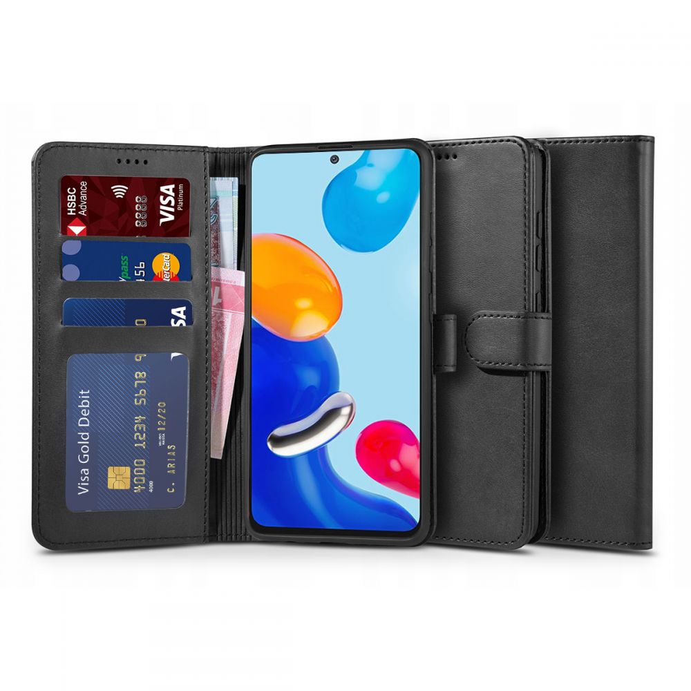 HUSA TECH PROTECT WALLET XIAOMI REDMI NOTE 11 PRO 11 PRO 5G BLACK